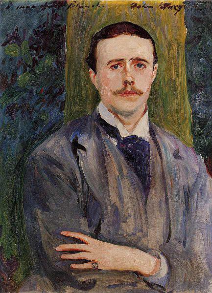 Portrait of Jacques Emile Blanche, John Singer Sargent